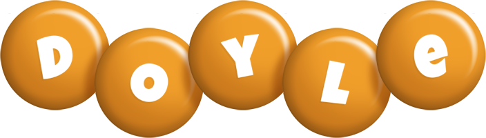 Doyle candy-orange logo