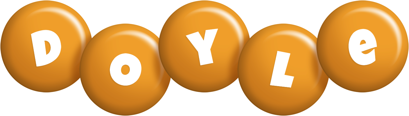Doyle candy-orange logo