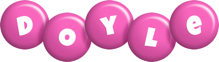Doyle candy-pink logo