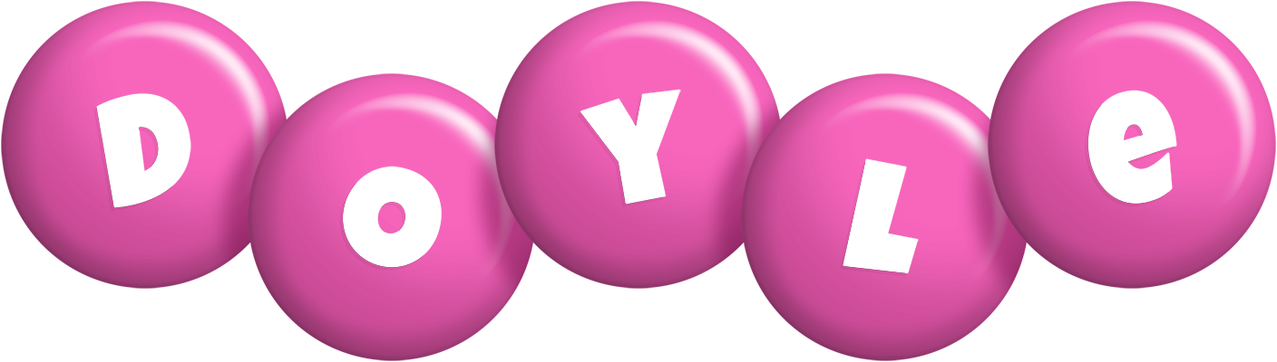 Doyle candy-pink logo