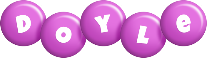 Doyle candy-purple logo