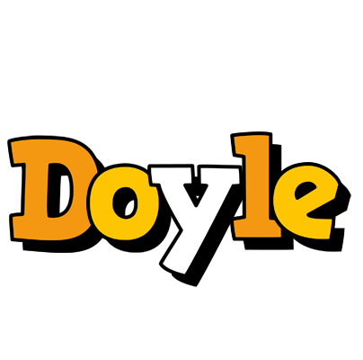 Doyle cartoon logo