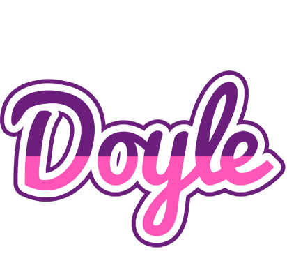 Doyle cheerful logo
