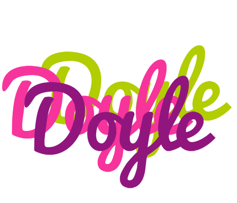 Doyle flowers logo