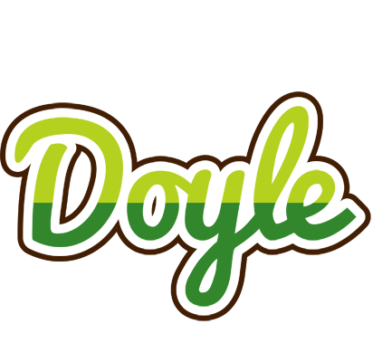 Doyle golfing logo