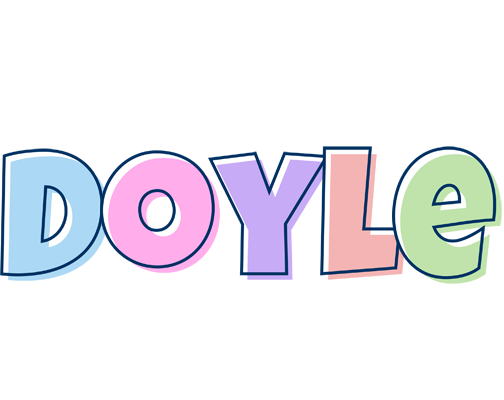 Doyle pastel logo