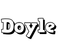 Doyle snowing logo