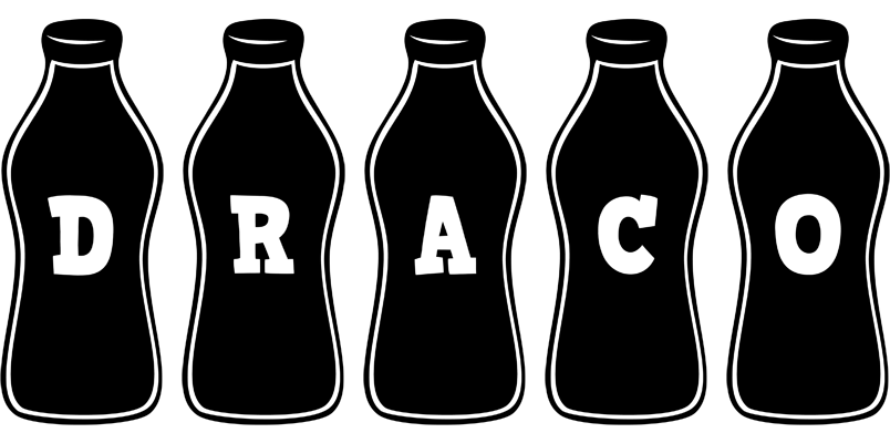 Draco bottle logo