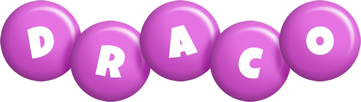 Draco candy-purple logo