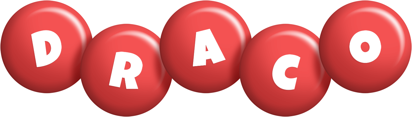 Draco candy-red logo