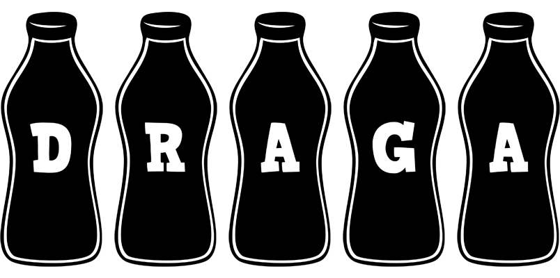Draga bottle logo