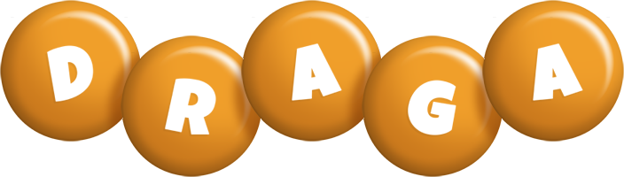 Draga candy-orange logo