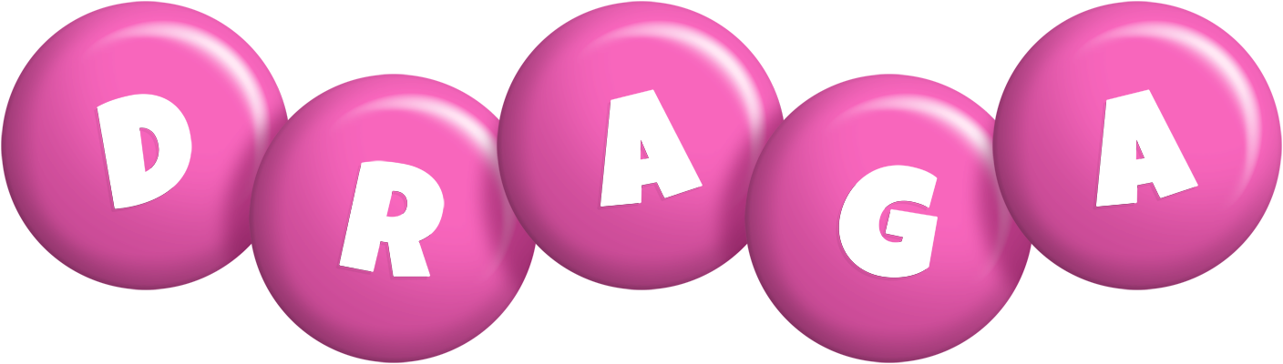 Draga candy-pink logo