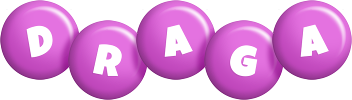 Draga candy-purple logo