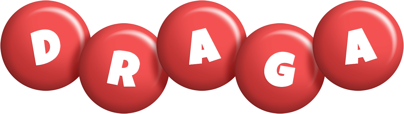 Draga candy-red logo