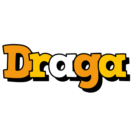 Draga cartoon logo