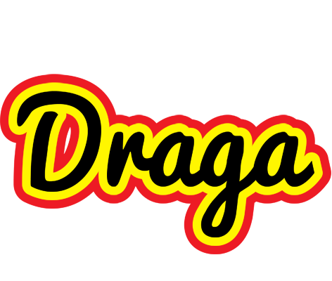 Draga flaming logo