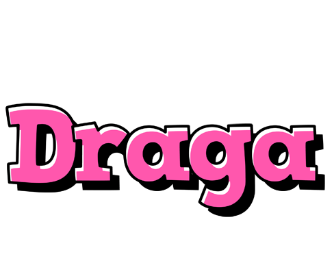 Draga girlish logo