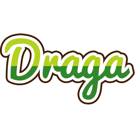 Draga golfing logo