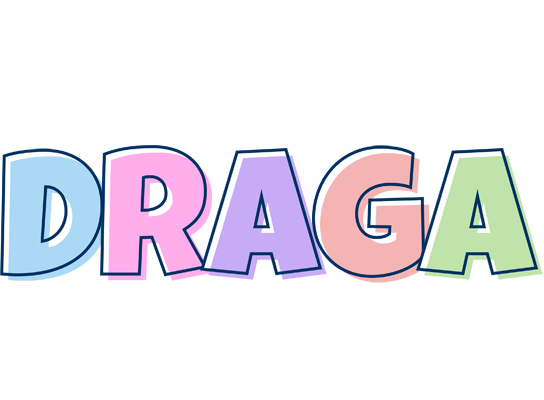 Draga pastel logo