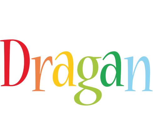 Dragan birthday logo