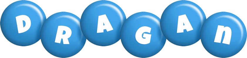 Dragan candy-blue logo