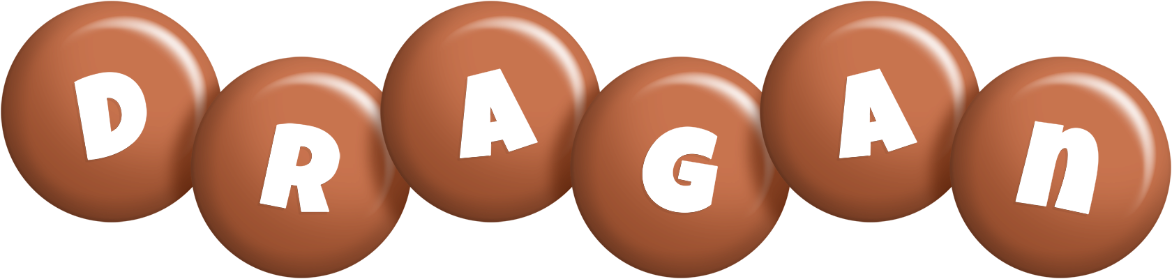 Dragan candy-brown logo