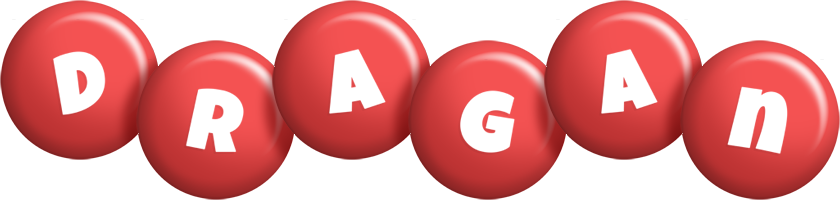 Dragan candy-red logo