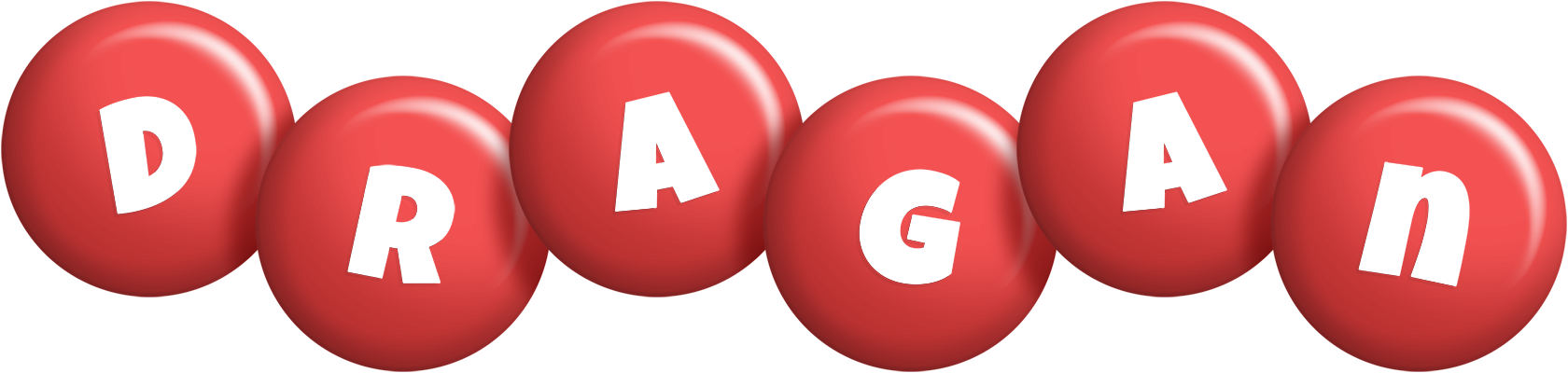 Dragan candy-red logo