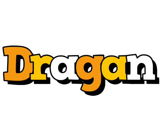 Dragan cartoon logo