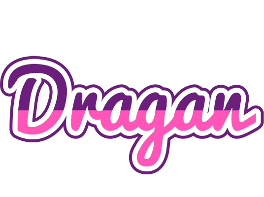 Dragan cheerful logo