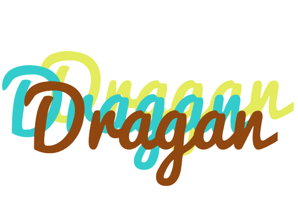 Dragan cupcake logo