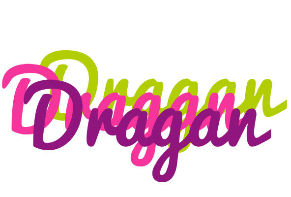 Dragan flowers logo