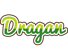 Dragan golfing logo