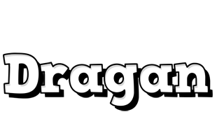 Dragan snowing logo