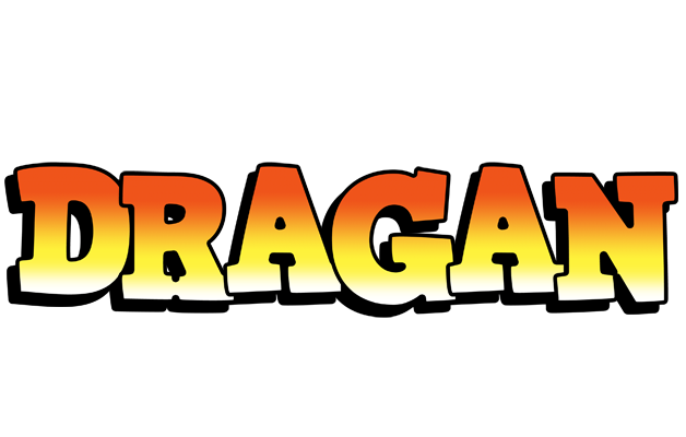 Dragan sunset logo