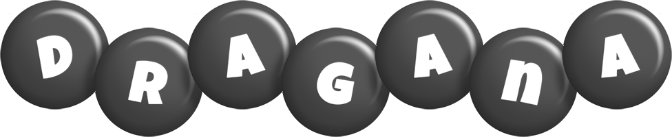 Dragana candy-black logo