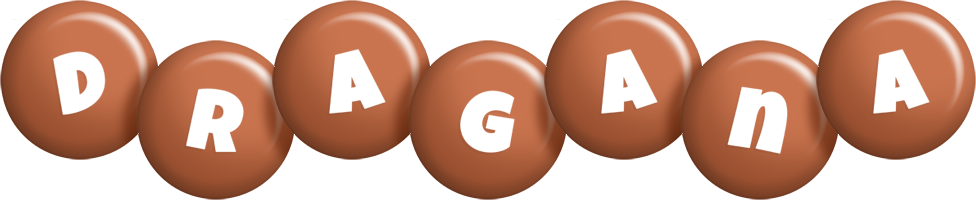 Dragana candy-brown logo