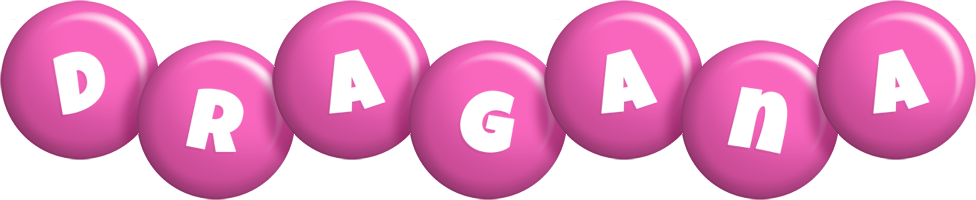 Dragana candy-pink logo