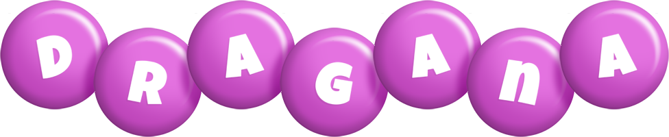 Dragana candy-purple logo