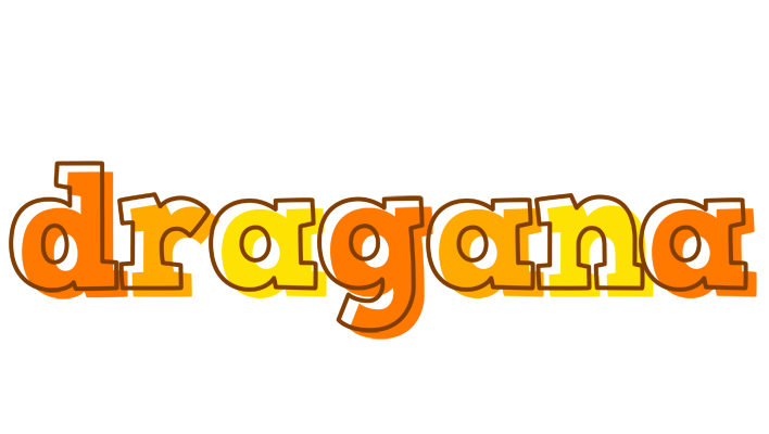Dragana desert logo