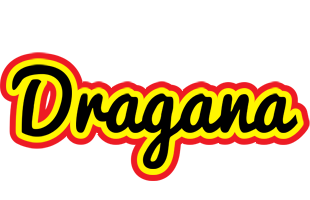 Dragana flaming logo