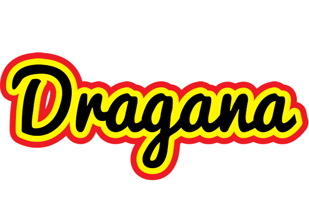 Dragana flaming logo