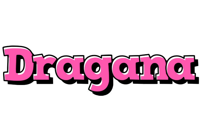 Dragana girlish logo