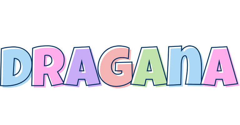 Dragana pastel logo