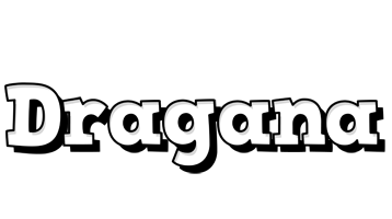 Dragana snowing logo