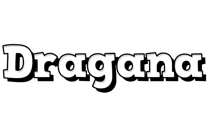 Dragana snowing logo