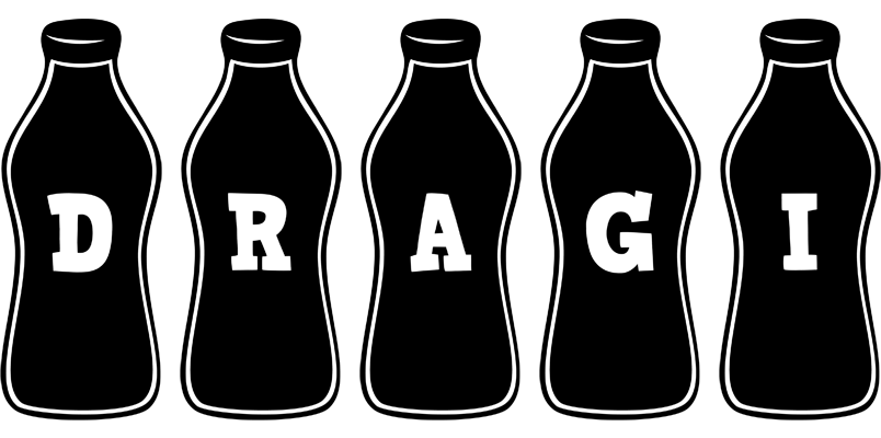Dragi bottle logo