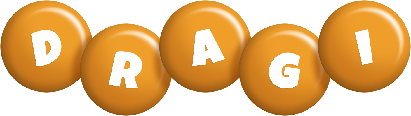 Dragi candy-orange logo