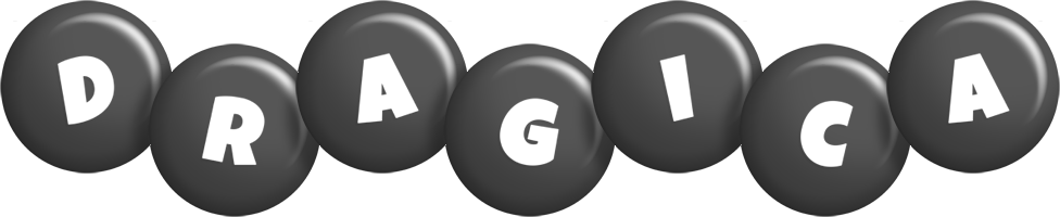 Dragica candy-black logo